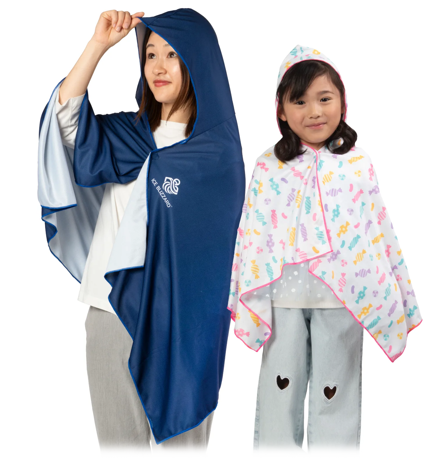 親子で使えるICE BLIZZARD PONCHO